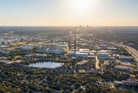 Rendering of the UT Medical Center campus