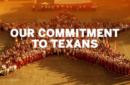 Our commitment to Texans