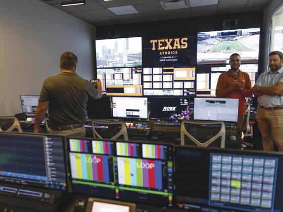 An interior shot of Texas Studios