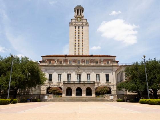 The University of Texas at Austin Tower and Main Building.