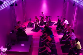 Spin class at Rec Sports