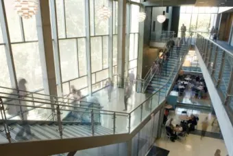 William C. Powers, Jr. Student Activity Center interior