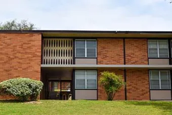 Exterior of univesity apartments