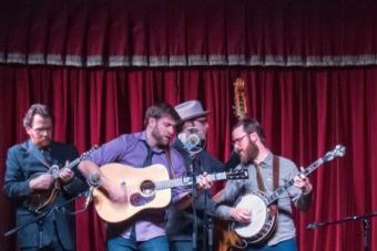 Wood and Wire playing at the Cactus Cafe