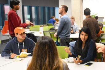 Students in the Texas Innovation Center