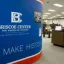 Briscoe center blue wall interior