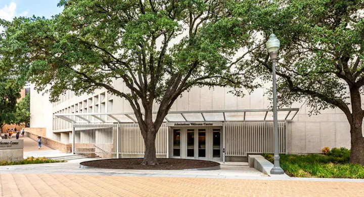 UT Welcoem Center building exterior